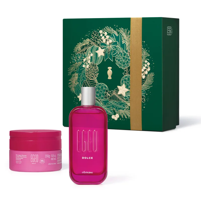 Kit Egeo Dolce Colônia 90ml + Hidratante Corporal 250g