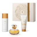 Kit Lily Eau de Parfum 30ml + Hidratante 75g + Body Splash 200ml