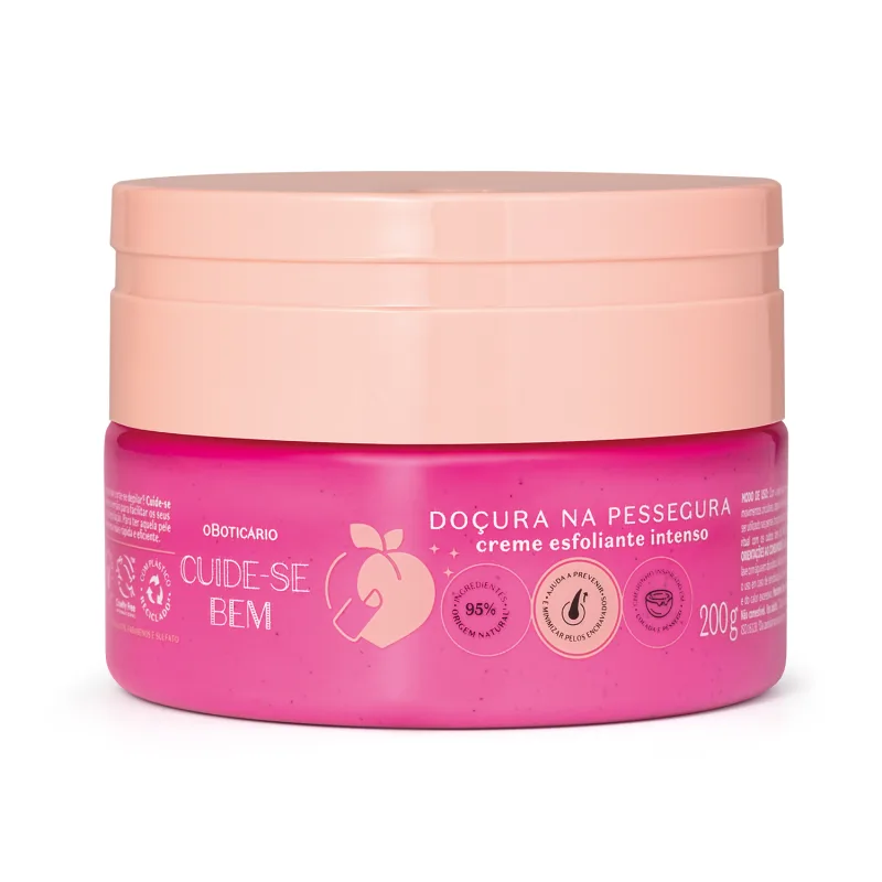 Esfoliante Cuide-se Bem Doçura na Pessegura 200g