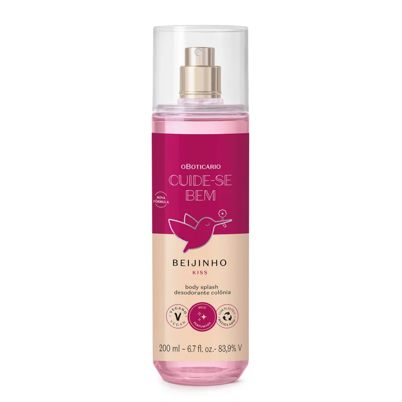 Body Splash Cuide-se Bem Beijinho 200ml