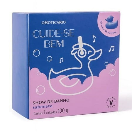Sabonete cuide se bem show banho pintinho