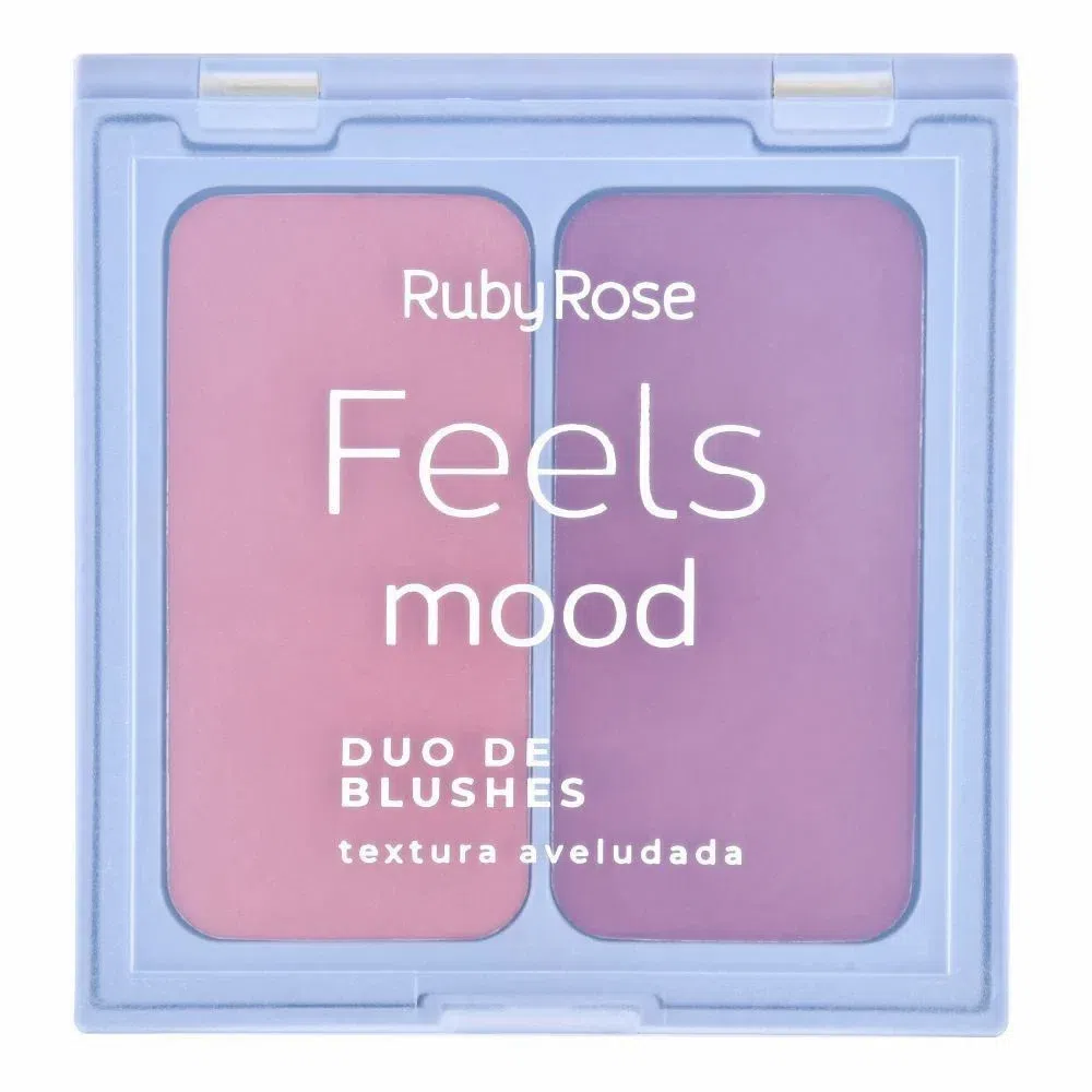 Duo De Blushes Ruby Rose Feels Mood Coral/Rouge 14g