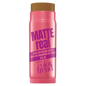 Base Em Bastão Matte Real FPS20 3,6g - 340 Q Antigo Castanho